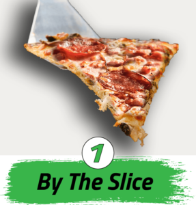 By the slice